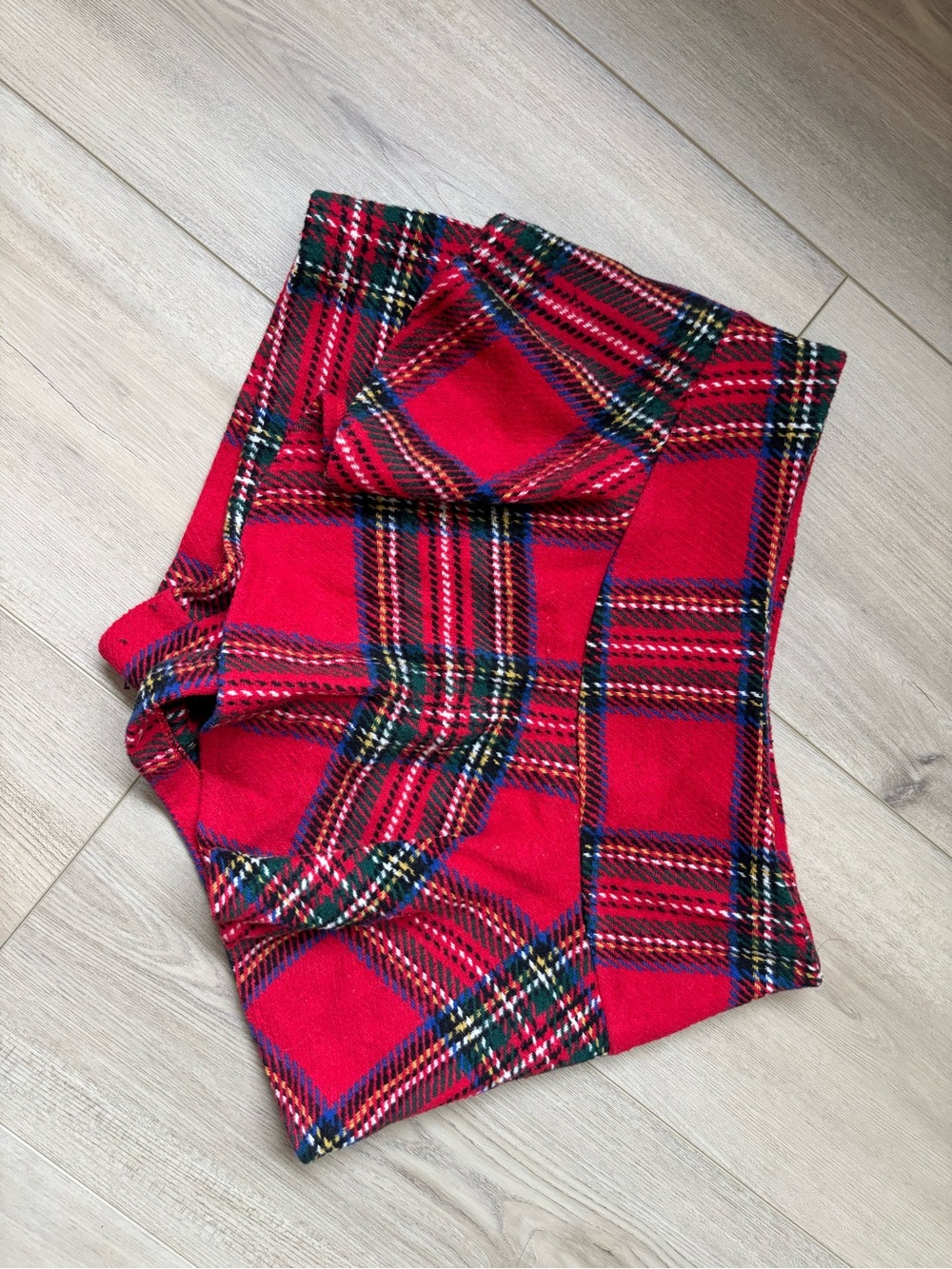 Red Plaid Women's Skort - Classic Tartan Style